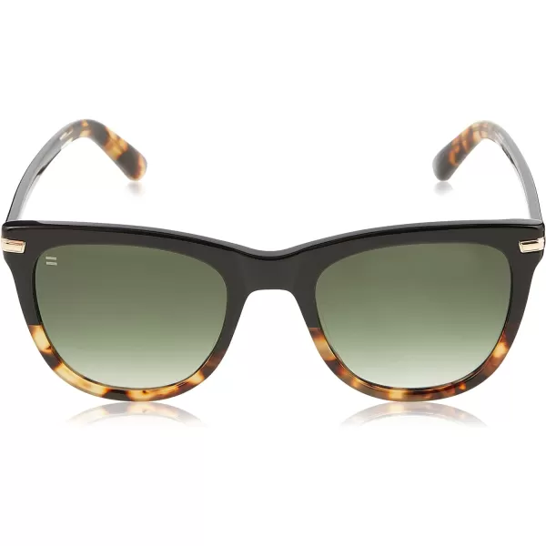 TOMS Womens Round SunglassesBlack Tort FadeShiny Gold