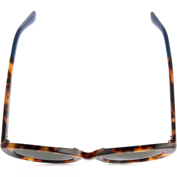 TOMS Womens Round SunglassesBlonde Tortoise