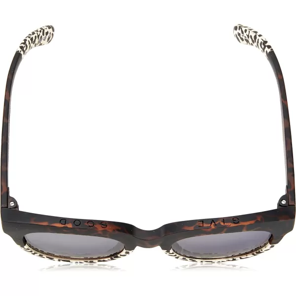 TOMS Womens Round SunglassesMatte Blonde Tort Cheetah Fade