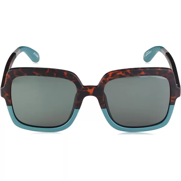 TOMS Womens Round SunglassesMatte Blonde Tort Sage Steel Fade