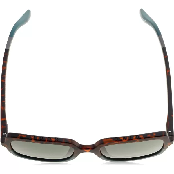 TOMS Womens Round SunglassesMatte Blonde Tort Sage Steel Fade