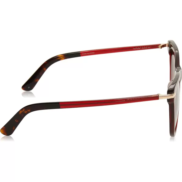 TOMS Womens Round SunglassesRosewood CrystalShiny Gold