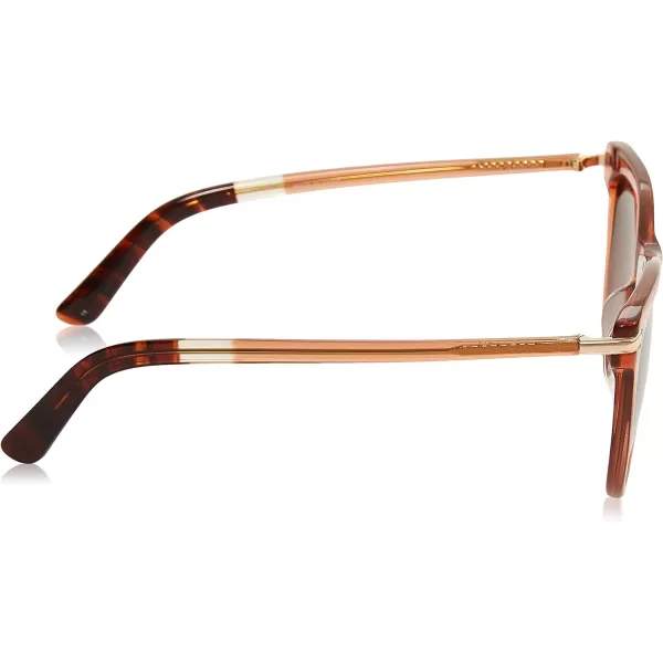 TOMS Womens Round SunglassesTerracotta CrystalShiny Gold