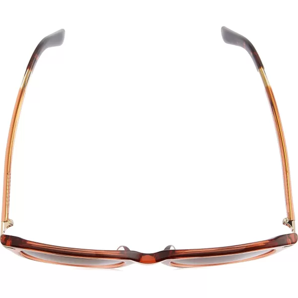 TOMS Womens Round SunglassesTerracotta CrystalShiny Gold