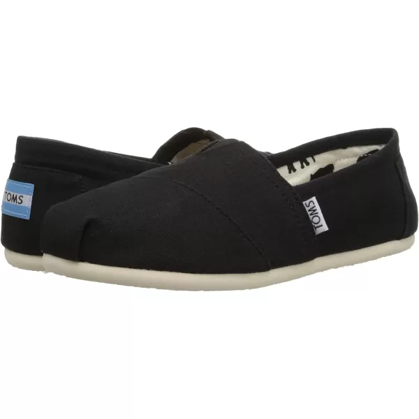 TOMS Womens Tropez Athletic Sandals Casual High Heel 3 amp Up  BeigeClassic Black Canvas