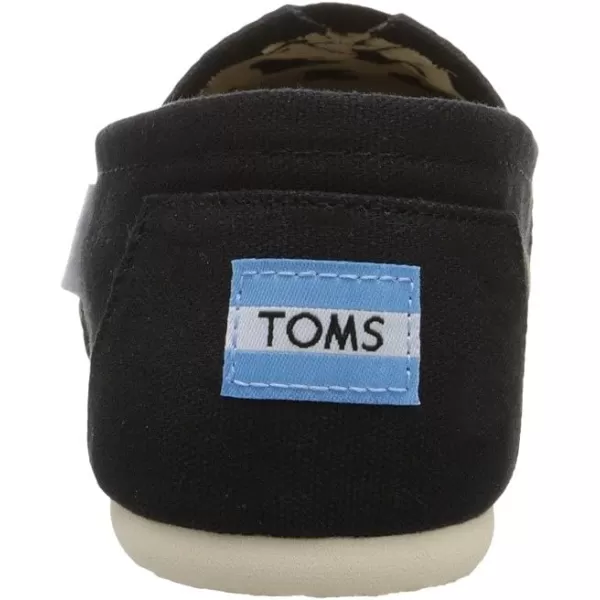TOMS Womens Tropez Athletic Sandals Casual High Heel 3 amp Up  BeigeClassic Black Canvas