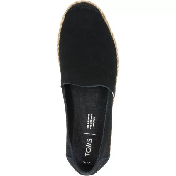 TOMS womens Pismo Oxford Black 85 USTOMS womens Pismo Oxford Black 85 US