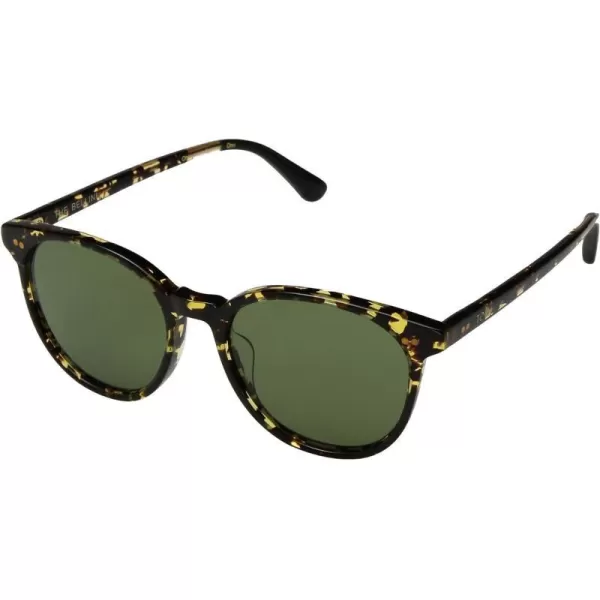TOMS Bellini Round SunglassesEarthwise HavanaBottle Green