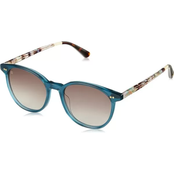 TOMS Bellini Round SunglassesSeafoam Tortoise
