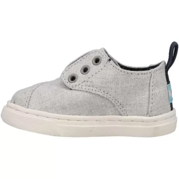 TOMS Toddler Boys Tiny Cordones Slip On Sneakers Shoes Casual  GreyGrey