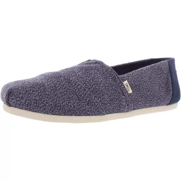 TOMS Womens Alpargata  BlueNavy Terry Cloth Vegan
