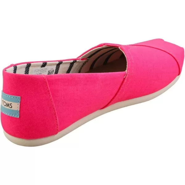 TOMS Womens Alpargata Flats Casual  BlueBlackSuede