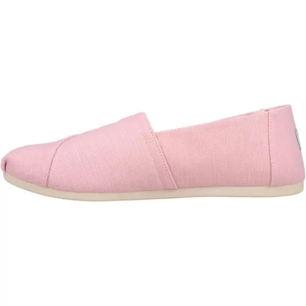 TOMS Womens Alpargata Paper Source SlipOnChalky Pink Heritage Canvas