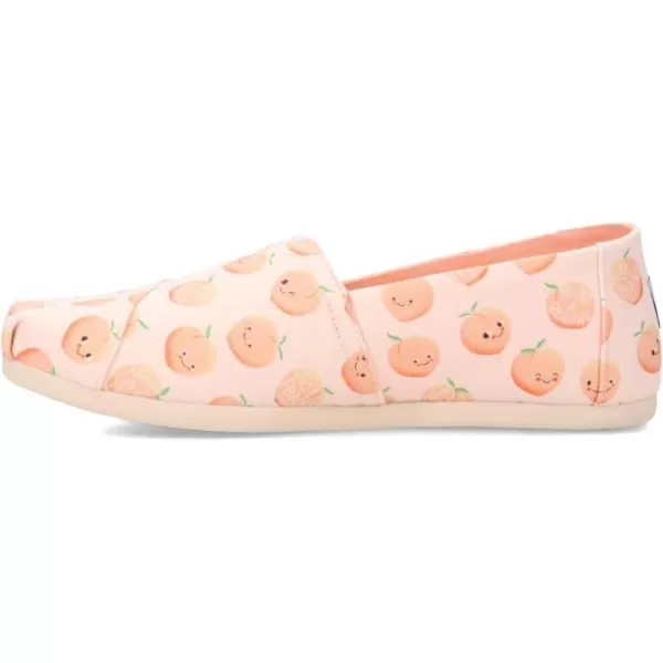 TOMS Womens Alpargata Paper Source SlipOnPink Pearl