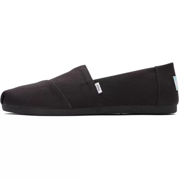 TOMS Womens Alpargata Recycled SlipOnBlackBlack