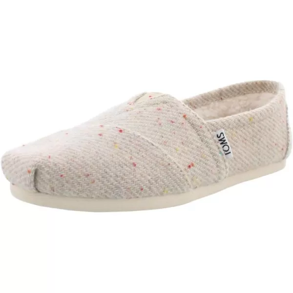 TOMS Womens Alpargata Recycled SlipOnLight BeigeCreambeige