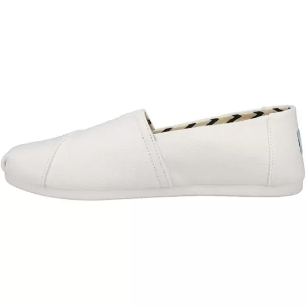 TOMS Womens Alpargata Recycled SlipOnWhite