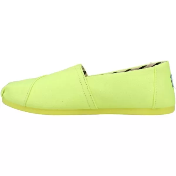 TOMS Womens Alpargata Recycled SlipOnYellow