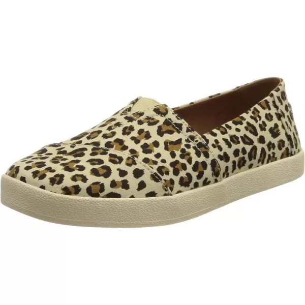 TOMS Womens Avalon Slip On SneakerBirch Leopard Print
