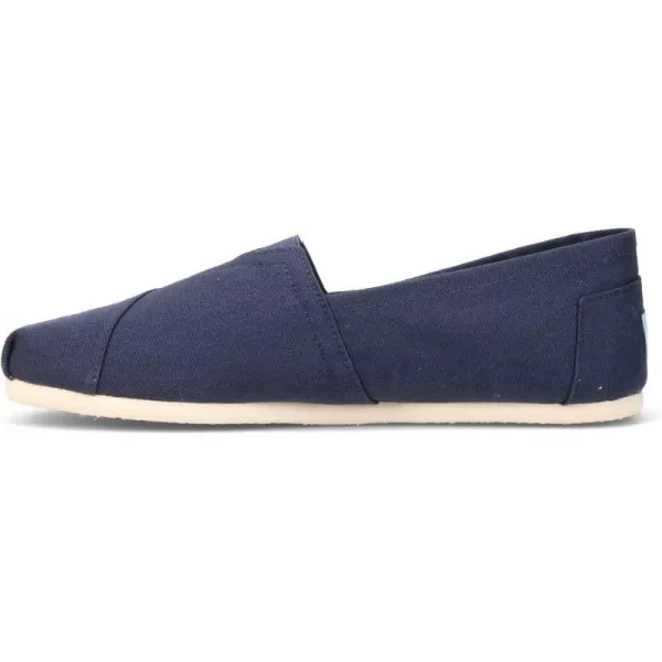 TOMS Womens Classic Core Alpargata SlipOnNavy Canvas