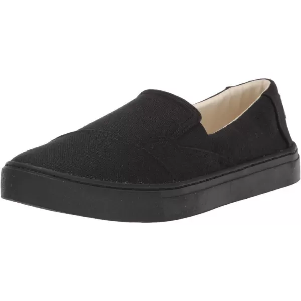TOMS Womens Devon Slip On Sneakers Shoes Casual  BlueBlackBlack