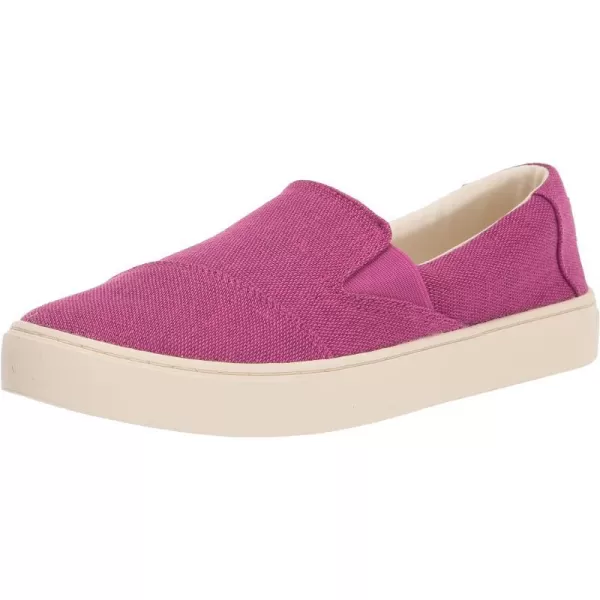 TOMS Womens Devon Slip On Sneakers Shoes Casual  BlueDark Fuchsia