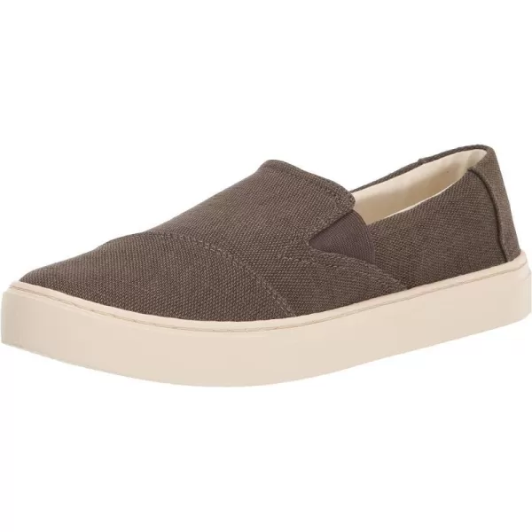 TOMS Womens Devon Slip On Sneakers Shoes Casual  BlueTarmac Olive