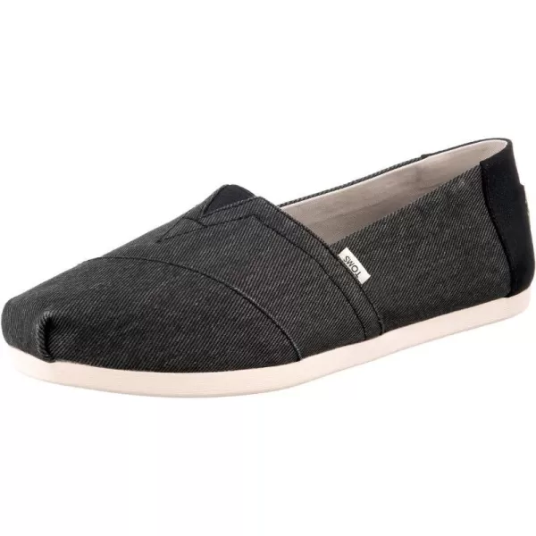 TOMS Womens Glitter Cheetah Print Womens Classics 10014953Black 2