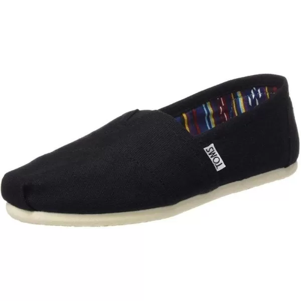 TOMS Womens Glitter Cheetah Print Womens Classics 10014953Black Canvas