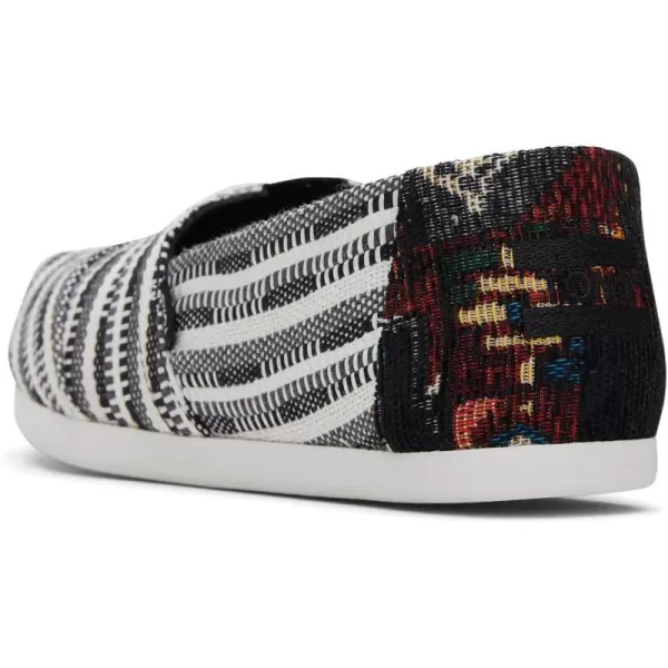 TOMS Womens Glitter Cheetah Print Womens Classics 10014953Black Multi Global Woven