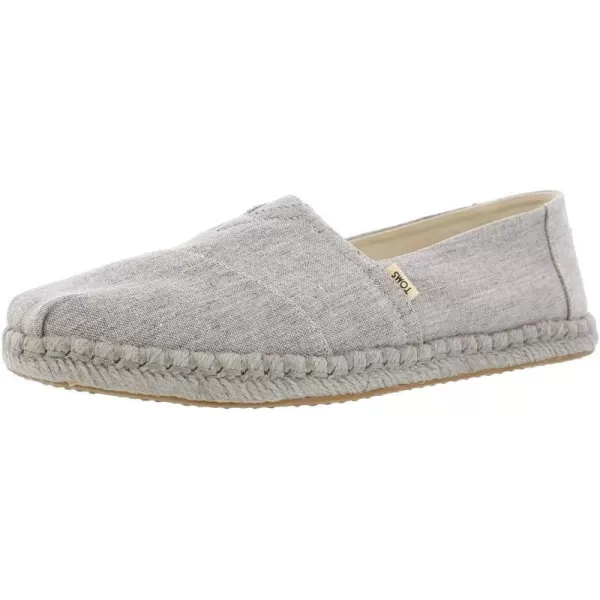 TOMS Womens Glitter Cheetah Print Womens Classics 10014953Drizzle Grey Slub Chambray