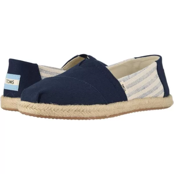 Navy Ivy League Stripes on Rope