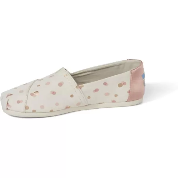 Pale Blush Metallic Party Dots