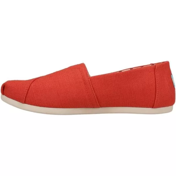 TOMS Womens Glitter Cheetah Print Womens Classics 10014953Red Clay Heritage Canvas