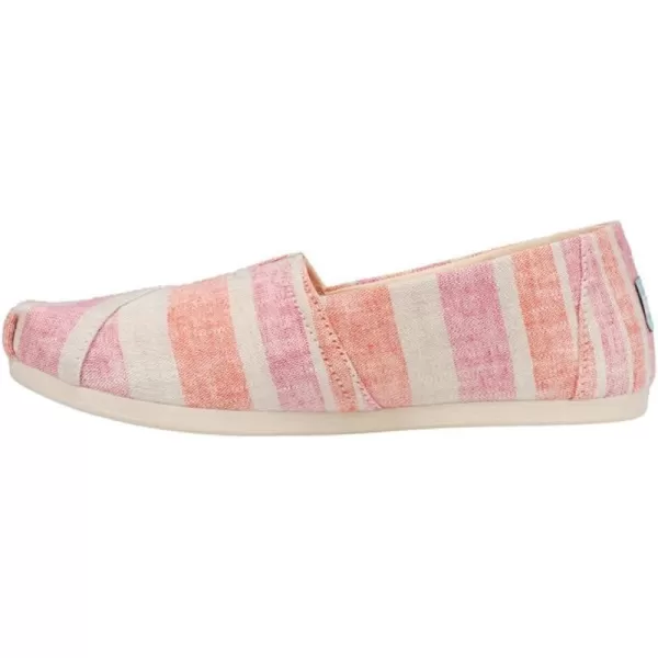 TOMS Womens Glitter Cheetah Print Womens Classics 10014953Rose Pink Multi