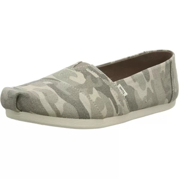 TOMS Womens Glitter Cheetah Print Womens Classics 10014953TaupeGrey Forest Camo Fabric