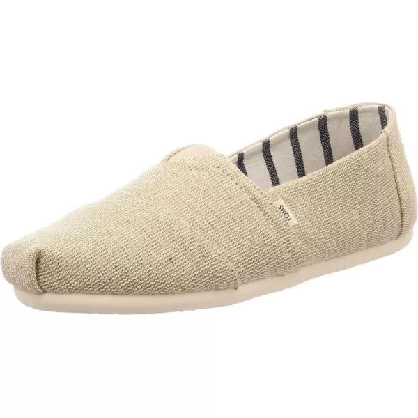 TOMS Womens Glitter Cheetah Print Womens Classics 10014953Unbleached Heritage Canvas