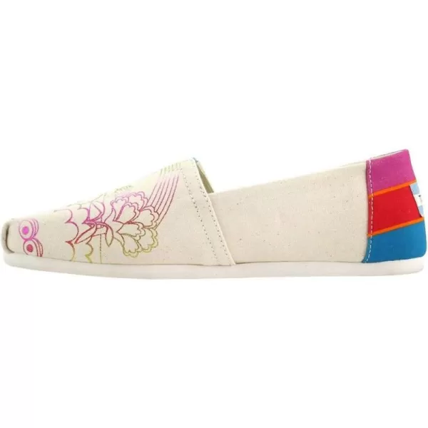 TOMS Womens Glitter Cheetah Print Womens Classics 10014953Vintage Crew Foil Printed Canvas