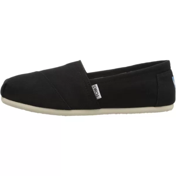 TOMS Womens Tropez Athletic Sandals Casual High Heel 3 amp Up  BeigeClassic Black Canvas