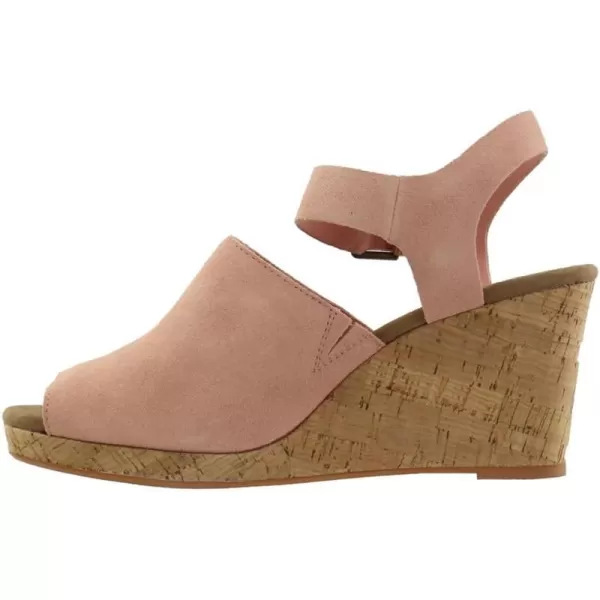 TOMS Womens Tropez Athletic Sandals Casual High Heel 3 amp Up  BeigePink