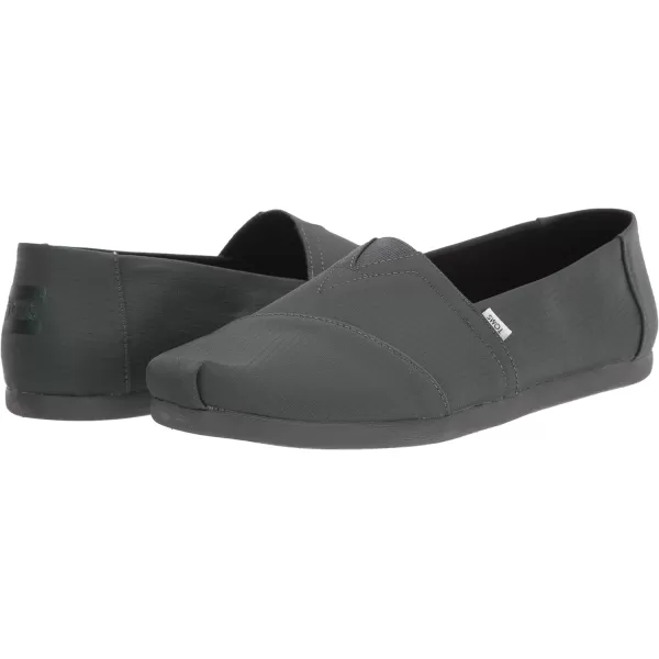 TOMS Mens Alpargata  BlackDark Forest Green
