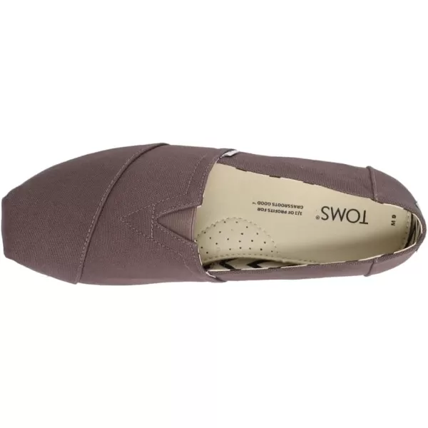TOMS Mens Alpargata  BlackGrey