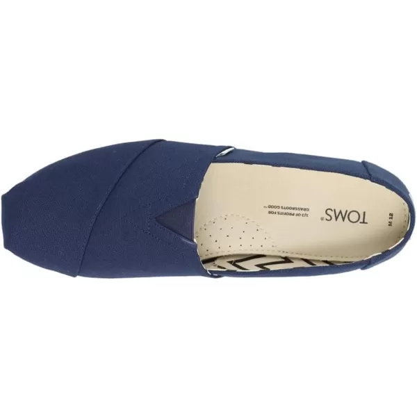 TOMS Mens Alpargata  BlackNavy