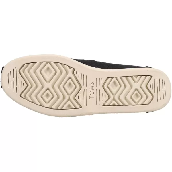 TOMS Mens Alpargata Slip On Casual Shoes  BlackBlack