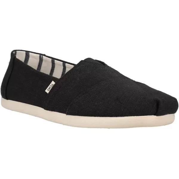 TOMS Mens Alpargata Slip On Casual Shoes  BlackBlack