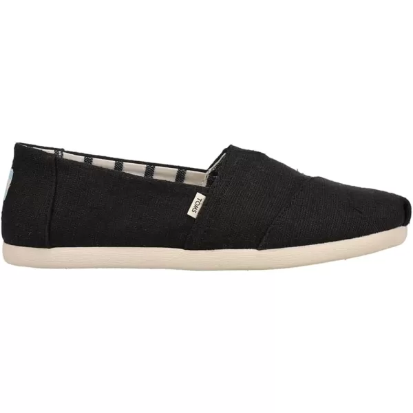 TOMS Mens Alpargata Slip On Casual Shoes  BlackBlack