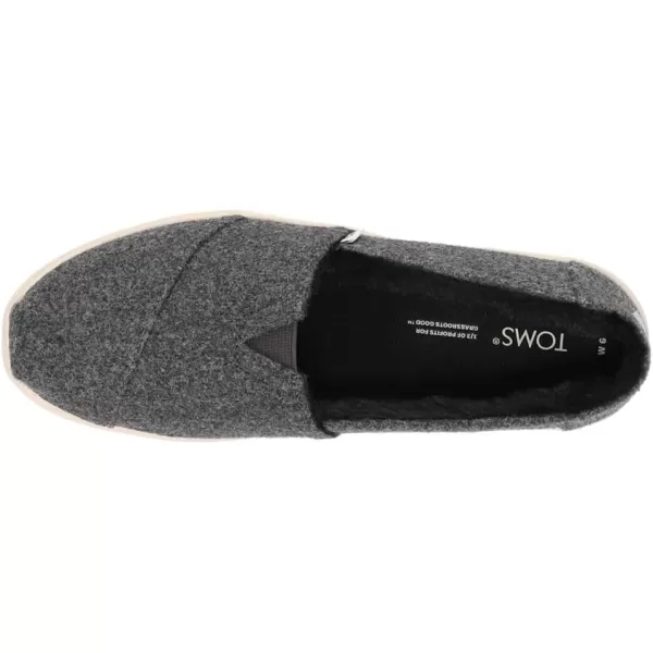 TOMS Womens Alpargata Cupsole Shearling Slip on SneakersShade