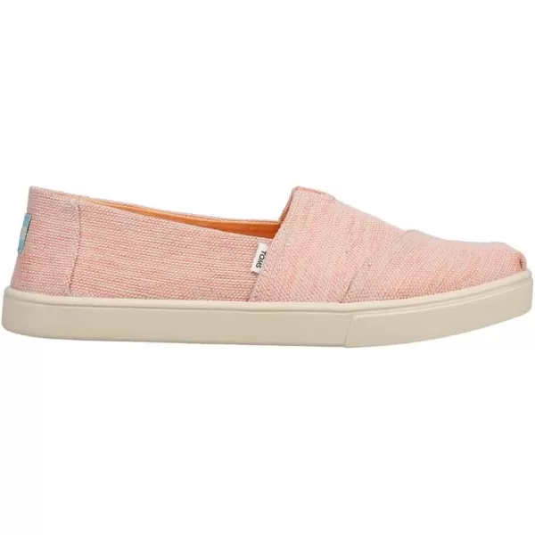 TOMS Womens Alpargata Cupsole SlipOnApricot Melange Woven