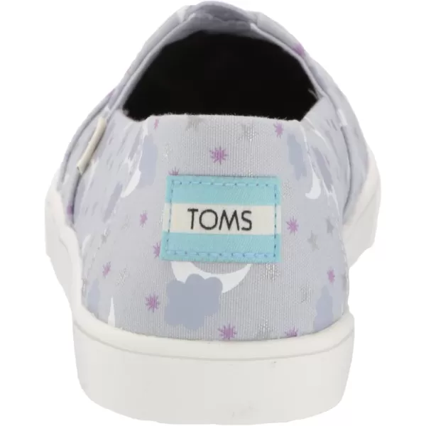 TOMS Womens Alpargata Cupsole SlipOnArtic Ice Foil