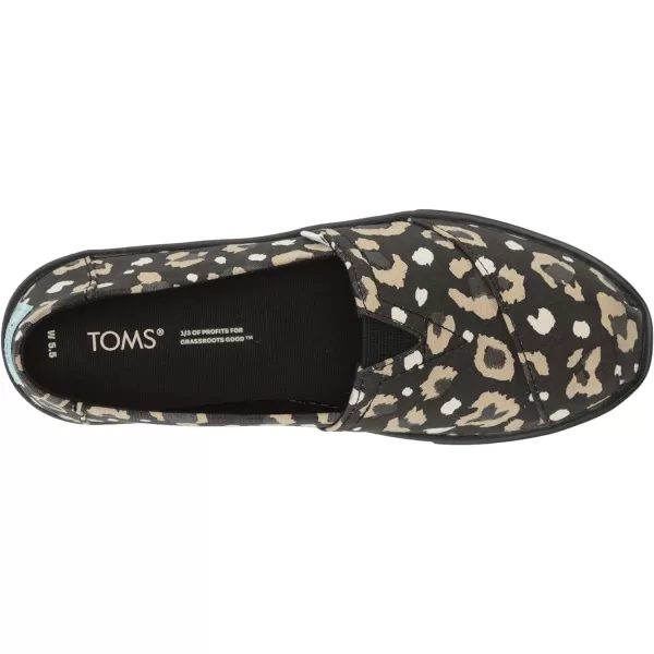 TOMS Womens Alpargata Cupsole SlipOnBeige Black